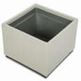 thumbnail image 6 of CHITA Faux Leather Storage Stool Ottoman, Foot Rest Stool Seat, Light Grey, 6 of 7