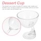 thumbnail image 2 of GOOHOCHY 230 ml de taza de postre transparente de plástico Copa de helado creativa de bebidas transparentes, 2 of 7