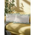 thumbnail image 5 of Outdoor Pillows Waterproof, Eucalyptus Leaves Bedding Throw Pillows with Insert for Couch Sofa Bed, Lily Flowers Country Plants Vintage Beige 12x20 Inch Pillowcases Decorative Patio Pillow Set of 1, 5 of 8
