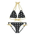 thumbnail image 2 of Skull Headed Strappy Swimsuit Bikini Set-Beach Wear-Pool Wear-Jacuzzi, 2 of 8