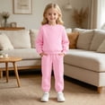 thumbnail image 2 of Gunia Toddler Girls Sweatshirt And Jogger Set 2 Piece Athletic Outfits Set Sweatsuits Tracksuit Fall Winter Clothes,Size 1-8 Years, 2 of 9