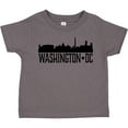 thumbnail image 3 of Inktastic Washington Dc City Skyline Boys or Girls Toddler T-Shirt, 3 of 5