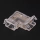 thumbnail image 3 of 8pcs 4 Pin 10mm L Shape LED Strip Light Connector Clear Solderless COB Adapters, 3 of 4