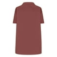 thumbnail image 5 of FRSASU Western Cowboy Shirts for Men Pearl Snap Button Down Cotton Work T-Shirt Men's Casual Shirt Jacket with Two Pockets Wine, 5 of 6