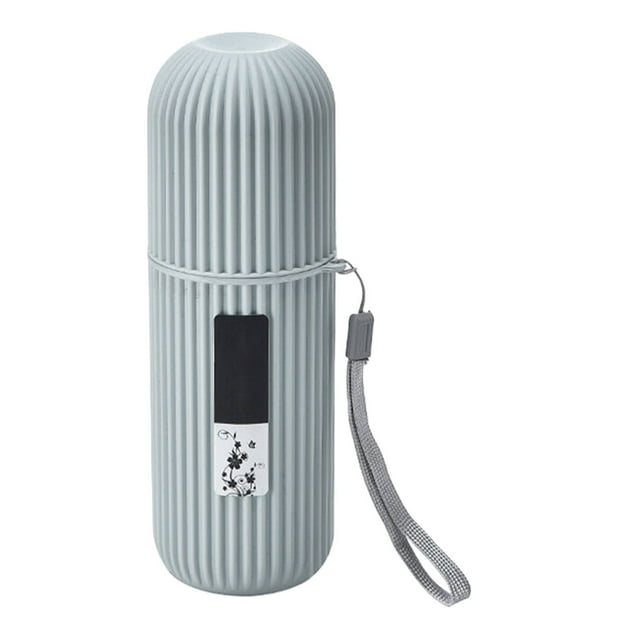 Kilougeis Portable Toothpaste Toothbrush Holder Case Travel Camping Storage Box Mouthwash Cup Set Toothjar Large Toothpaste Tube Toothware Chearance