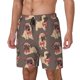 thumbnail image 1 of Balery Cut Pug Bañador para hombre, shorts de playa de secado rápido con entrepierna y forro de compresión-3X-Large, 1 of 6