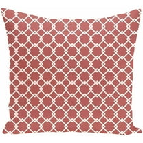 Simply Daisy 16" x 16" Link Lock Geometric Print Pillow
