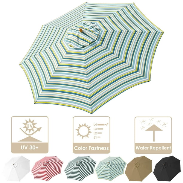 13 Ft Patio Umbrella Replacement Canopy Market Table Top Sunshade Cover Yard Com 13 Ft Patio Umbrella Replacement Canopy, 13 Ft Patio Umbrella Replacement Canopy