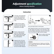 LNOW Foldable Kick Scooter-8 in Wheels for Kid, Teens & Adults, 4 Adjustable Levels, Max Load 240lbs,Lightweight
