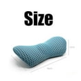 thumbnail image 2 of Lumbar Lower Back Support Pillow - Chair Seat Posture Corrector - Relieve Spine Blue, 2 of 8