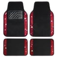 thumbnail image 1 of Alfombrillas para coche CAR PASS Bling Diamond, PVC, impermeables, 4 unidades, 1 of 8