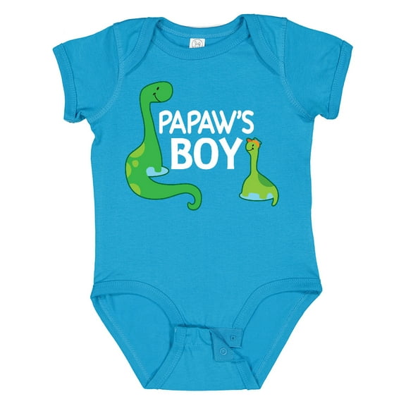 Inktastic Papaw's Boy Grandson Boys Baby Bodysuit