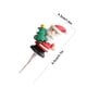 thumbnail image 3 of Mini árbol de Navidad LED con luces y adornos - Decoración de mesa de 5 pulgadas, árbol artificial rojo y verde para exhibición casera navideña, 3 of 6