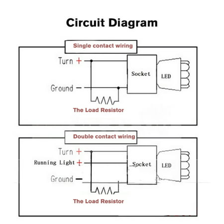 Turn Signal Led Load Resistor Wiring Diagram from i5.walmartimages.com