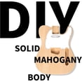 thumbnail image 2 of ZHOUB DIY Electric Guitar Kit, 6-String, Mahogany Body, Full Equipment for Build Your Own Guitar, 2 of 14