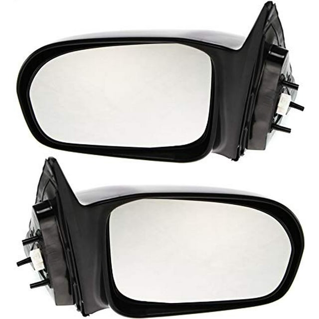 Kool Vue Driver & Passenger Side Power Heated Mirrors for Honda Civic 2001-2005 Paintable Sedan