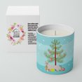 thumbnail image 2 of Carolines Treasures CK4727CDL 3.75 x 3.25 in. Unisex Thai Lilac Cat Merry Christmas 10 oz Decorative Soy Candle, 2 of 5