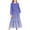 A30 Purple, variant on Xdegoge Long Sleeve Dress for Girls, Gradient Maxi Length with Pockets and Ruffled Hem, Loose Fit Casual Trendy Teens Dresses