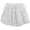 White, variant on Byfri White Bow Lace Layered Ruffle Bloomers Shorts Women's Casual Safety Shorts One Size