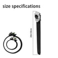 thumbnail image 7 of 4pcs 20 Inch Heavy Duty Reusable Ratcheting Cable Ties with Stainless Steel Buckle, Adjustable Locking Straps, 7 of 7
