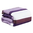 thumbnail image 2 of HGMart Bedding Comforter Set Bed In A Bag - 7 Piece Luxury Microfiber Bedding Sets - Oversized Bedroom Comforters, Queen Size, Purple, 2 of 5