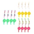 thumbnail image 2 of 12 piezas de silbatos luminosos, silbatos intermitentes, recuerdos de fiesta para adolescentes y adultos, LED, juguetes ruidosos de colores aleatorios, 2 of 9