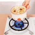 thumbnail image 5 of Gas Stove Rack Bracket Non-Slip Iron Support | Small Pot Milk Pan Stabilizer | Fits Cooktop Kettles Saucepans Coffee Tea Warmers | 7 in Size | Compact Easy Storage, 5 of 9