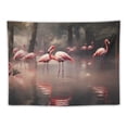 thumbnail image 5 of Orinice Tapestry Wall Tapestry for Living Room flamingo Wall Hanging Soft Tapestries Wall Decoration for Bedroom Fashion Decor Tapestries Aesthetic Decor Tapestry  40x60inch, 5 of 6