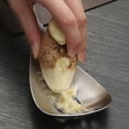 thumbnail image 2 of Ginger Grater under $5! CQCYD Ginger Grater Spoon, Stainless Steel Garlic Grinder and Grinding Spoon, Multi-Purpose Kitchen Tool for Ginger Garlic Puree, Easy Clean Food Preparation Utensil, 2 of 9