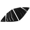 thumbnail image 1 of Persiana De Ventana Lateral Trasera, Fácil De Instalar, Persianas De Ventana Negras Brillantes, Parasol, 1 Par, Ajuste Perfecto Izquierda Derecha Para XV80, 1 of 7