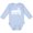 AE-Light Blue, variant on Inktastic Seattle Skyline Grunge Boys or Girls Long Sleeve Baby Bodysuit