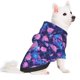 thumbnail image 2 of Fotbe Blue Skull Rose Sudadera con Estampado para Perros Pequeños – Suéter con Capucha para Mascotas, Tela Suave de Forro Polar con Bolsillo-X-Large, 2 of 7
