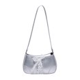thumbnail image 1 of Likrtyny Bolso Hombro para Mujer Bolso PU para Axila Bolso Al Aire Libre (plateado), 1 of 7