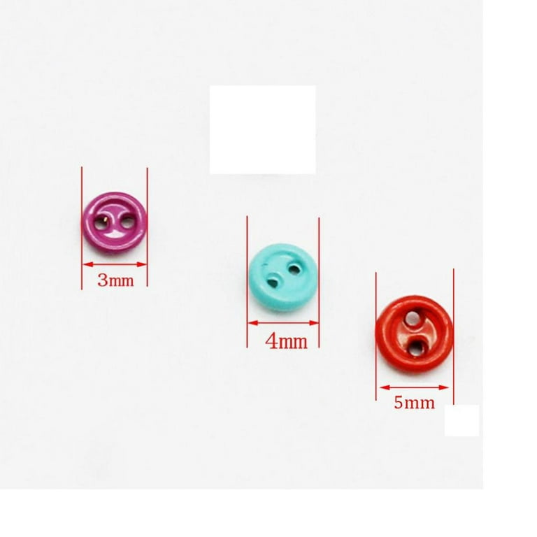 B095 4mm Heart Buttons Micro Mini Buttons Tiny Buttons Doll Buttons Do – i  Sew For Doll