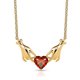 thumbnail image 1 of Collar de mano colgante de amor con collar de cadena ajustable, collar colgante de mano collar para mujer collar de mano buena suerte, 1 of 5