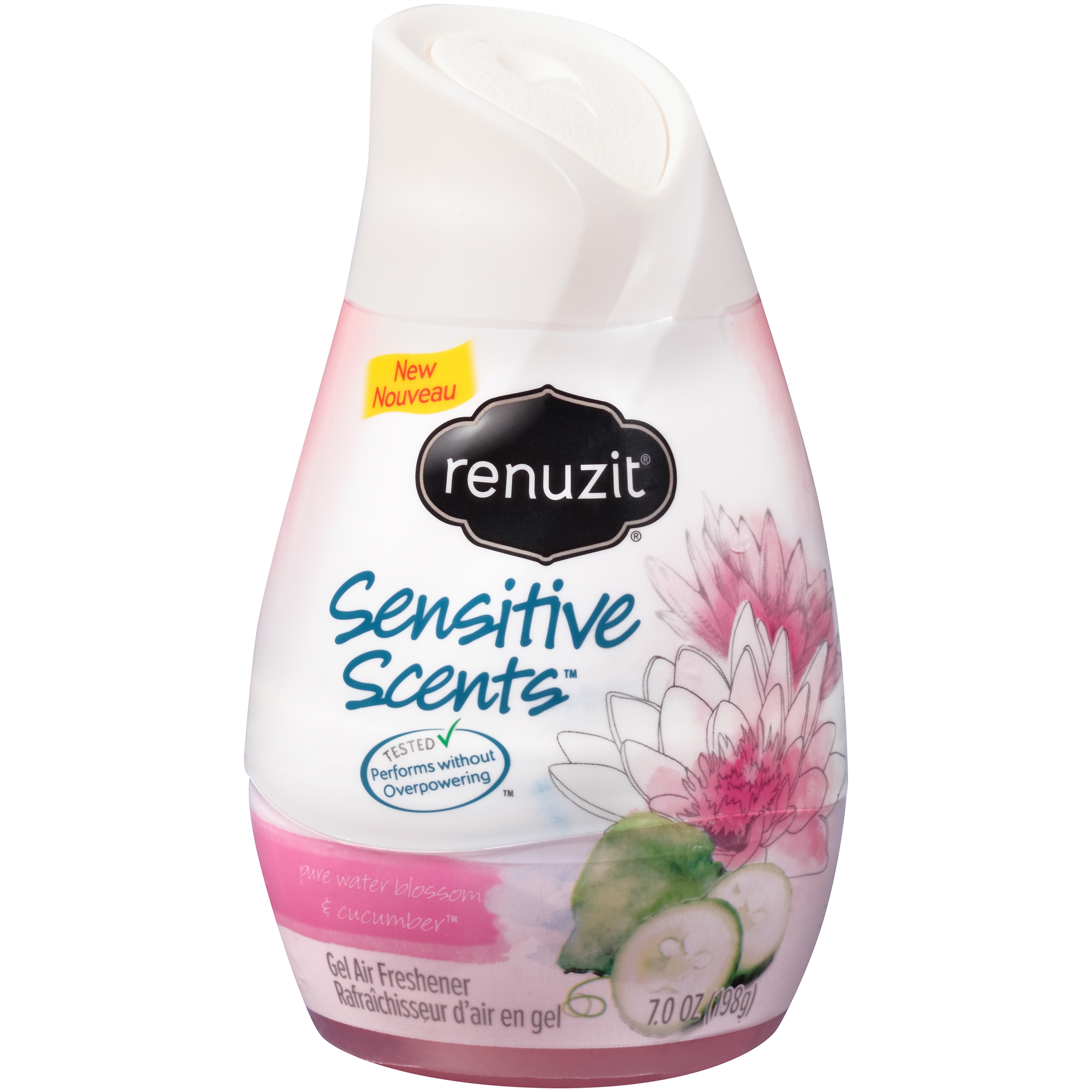 Renuzit Sensitive Scents Pure Water Blossom & Cucumber Gel Air