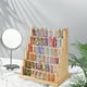 thumbnail image 4 of Expositor de pulseras de madera de 6 niveles - Organizador de joyería de bambú para pulseras, relojes y gomas de cabello | Escaparate de tienda o almacenamiento en encimeras en casa, 4 of 6