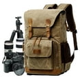 thumbnail image 2 of lanema Vintage Men Women Camera Bags Batik Canvas Photography Bag Outdoor Large Camera Photo Backpack, 2 of 12