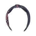 thumbnail image 4 of Unique Bargains 1 Pc Exquisite Headbands for Women Navy Blue, 4 of 6
