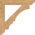 thumbnail image 3 of Ekena Millwork 5 1/2"W x 42"D x 42"H Balboa Slat Smooth Bracket, Western Red Cedar, 3 of 4