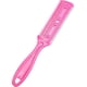 thumbnail image 1 of 1 peine de afeitar para adelgazar el cabello, cortador de pelo de acero inoxidable de doble cara (rosa), 1 of 5