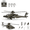 Army Green, variant on RC-ERA C170 AH-64D Brushless RC Helicopter, 1/48 Scale 2.4GHz 6CH Flybarless Military Remote Control Helicopter with TOF Altitude Hold, Optical Flow Positioning & One-Key Inverted Flight