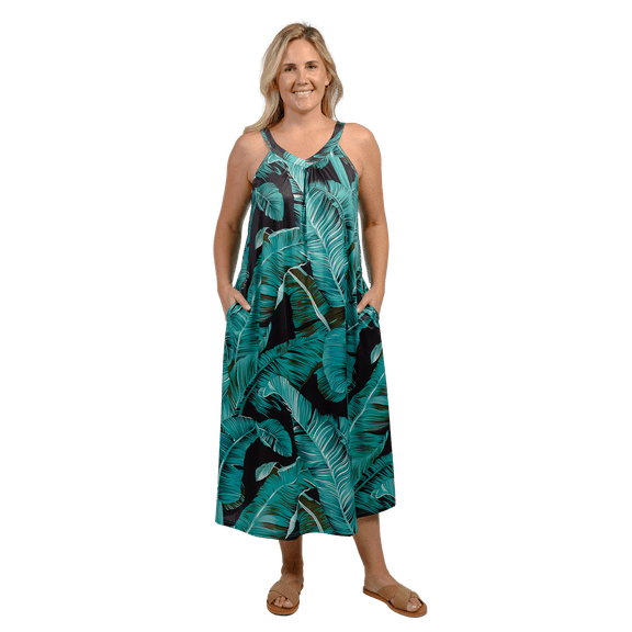 women's assorted printed long maxi dress swimwear cover-up