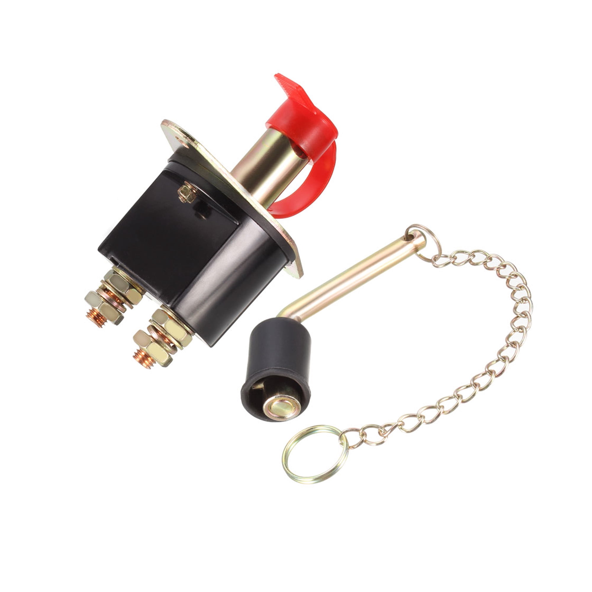 60 V Battery Isolator Disconnect Heavy Cut Off Power Kill Switch with Removable Key