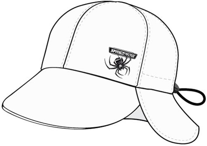 Spiderwire River Guide Hat, White 
