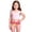 Watermelon Red, variant on Girls Tankini Swimsuit 2 Piece Bathing Suits for Girls Sporty High Waist Printed Swim Tank Top with Shorts Ice Print Two Piece Swimsuit Swim Trunks For Kids Summer Beach Outdoor