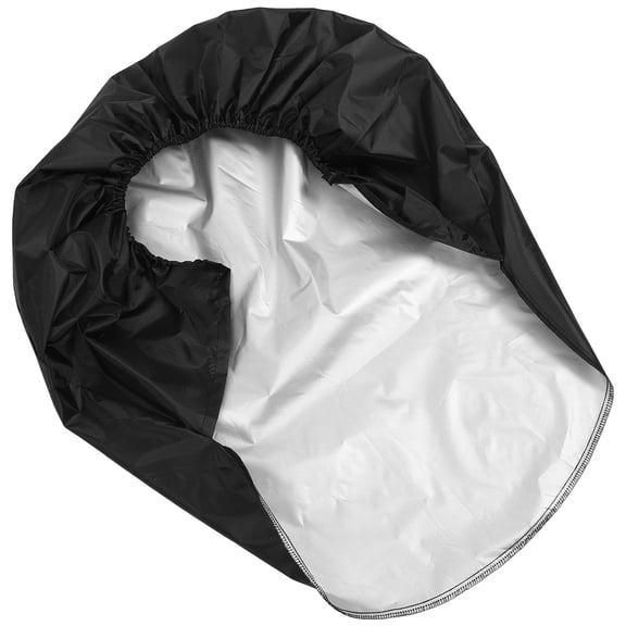 LULULION Heavy Duty Black Tire Covers for Trucks Rvs and Trailers Protect Against Elements