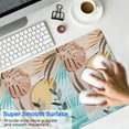 thumbnail image 4 of Smooth Navigation Large Desk Mat | Waterproof, Non-Slip | Abstract Art with Boho Leaves | Enhance Your Office Setup | Ideal for Laptop | 31.5 X 11.8 Inch, 4 of 7