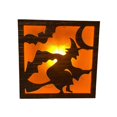 thumbnail image 1 of US Adornos de luz de Halloween, caja de luz de madera, decoración para Halloween, Navidad, mejora la atmósfera, lámpara de pintura de pared, 1 of 4