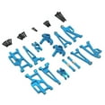 thumbnail image 3 of Repuestos para coche RC a escala 1:14, brazo oscilante delantero superior de alta resistencia, brazo oscilante delantero inferior azul, 3 of 9